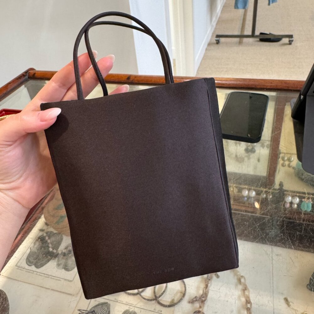 The Row Cecily Mini Tote Bag in Silk - New With Duster Bag